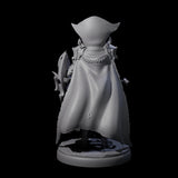 Royal Dark Elf Knight B Miniature for Dungeons and Dragons, Pathfinder or other TTRPGs