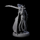 Royal Dark Elf Knight C Miniature for Dungeons and Dragons, Pathfinder or other TTRPGs