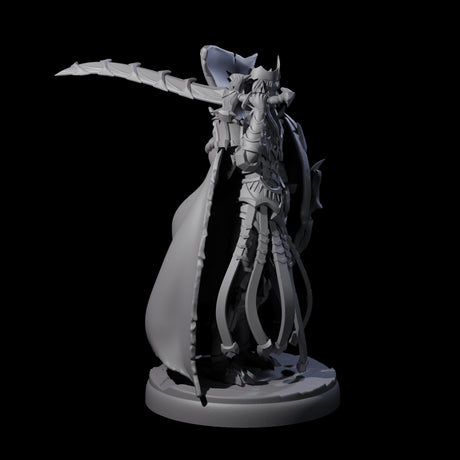 Royal Dark Elf Knight C Miniature for Dungeons and Dragons, Pathfinder or other TTRPGs