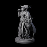 Royal Dark Elf Knight C Miniature for Dungeons and Dragons, Pathfinder or other TTRPGs