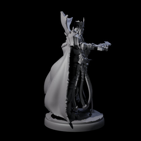 Royal Dark Elf Knight E Miniature for Dungeons and Dragons, Pathfinder or other TTRPGs