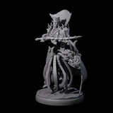 Royal Dark Elf Knight E Miniature for Dungeons and Dragons, Pathfinder or other TTRPGs