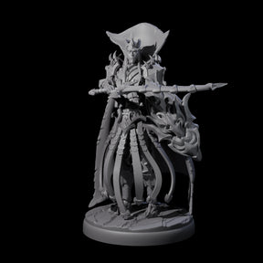 Royal Dark Elf Knight E Miniature for Dungeons and Dragons, Pathfinder or other TTRPGs