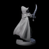 Royal Dark Elf Knight G Miniature for Dungeons and Dragons, Pathfinder or other TTRPGs
