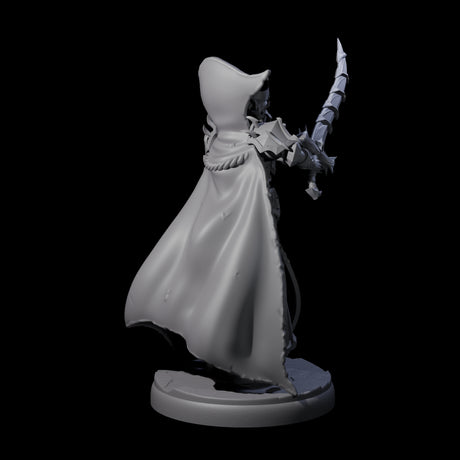Royal Dark Elf Knight G Miniature for Dungeons and Dragons, Pathfinder or other TTRPGs