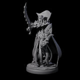 Royal Dark Elf Knight G Miniature for Dungeons and Dragons, Pathfinder or other TTRPGs