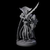 Royal Dark Elf Knight G Miniature for Dungeons and Dragons, Pathfinder or other TTRPGs