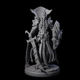 Royal Dark Elf Knight I Miniature for Dungeons and Dragons, Pathfinder or other TTRPGs
