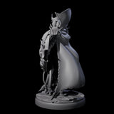 Royal Dark Elf Knight I Miniature for Dungeons and Dragons, Pathfinder or other TTRPGs