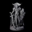 Royal Dark Elf Knight I Miniature for Dungeons and Dragons, Pathfinder or other TTRPGs