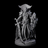 Royal Dark Elf Knight I Miniature for Dungeons and Dragons, Pathfinder or other TTRPGs