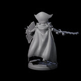 Royal Dark Elf Knight J Miniature for Dungeons and Dragons, Pathfinder or other TTRPGs