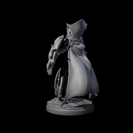 Royal Dark Elf Knight J Miniature for Dungeons and Dragons, Pathfinder or other TTRPGs