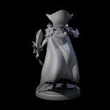 Royal Dark Elf Knight K Miniature for Dungeons and Dragons, Pathfinder or other TTRPGs