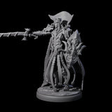 Royal Dark Elf Knight K Miniature for Dungeons and Dragons, Pathfinder or other TTRPGs