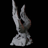 Royal Griffon Miniature for Dungeons and Dragons, Pathfinder or other TTRPGs