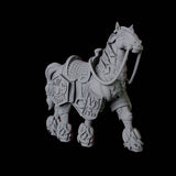 Royal Horse A Miniature for Dungeons and Dragons, Pathfinder or other TTRPGs