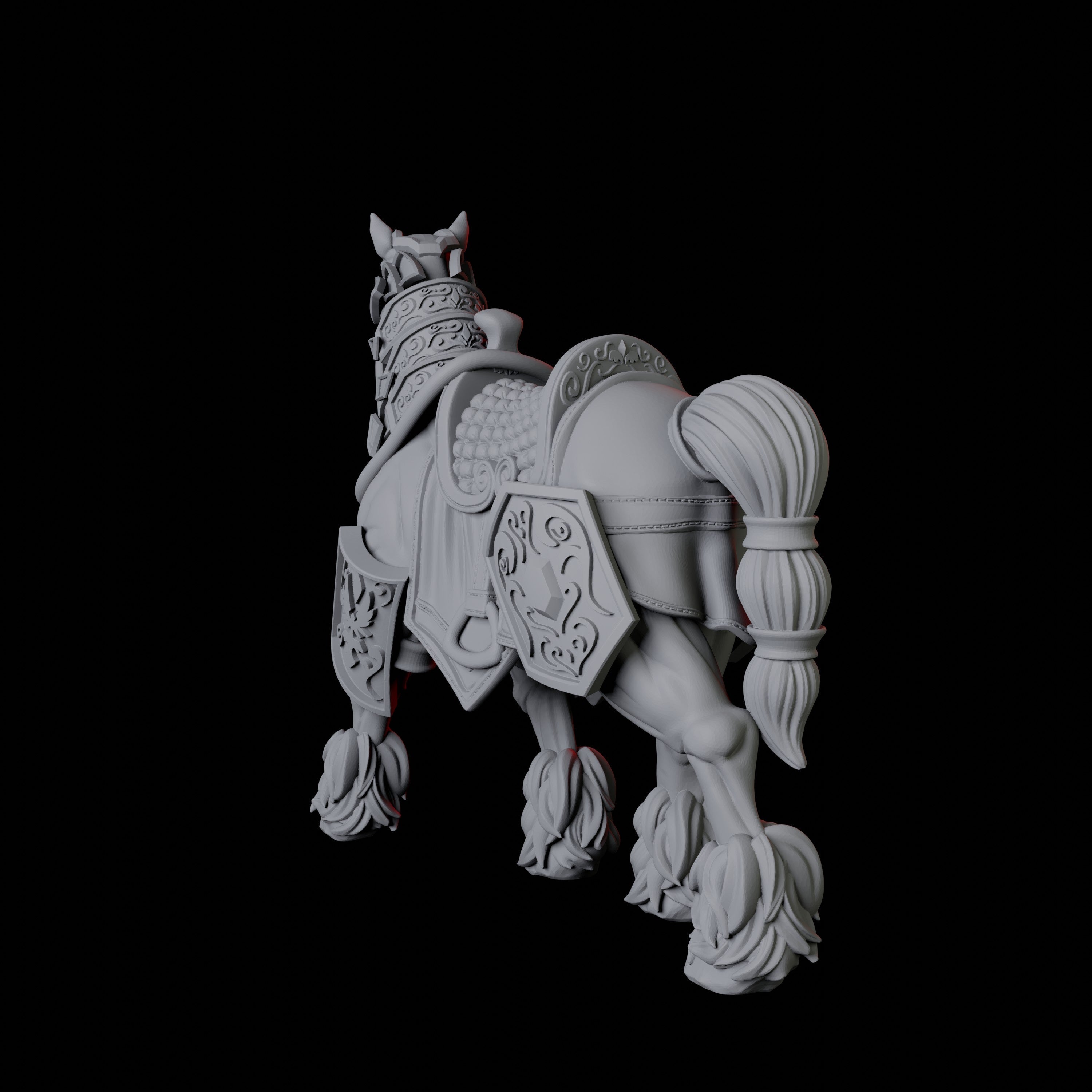 Royal Horse A Miniature for Dungeons and Dragons