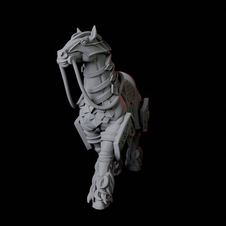 Royal Horse A Miniature for Dungeons and Dragons, Pathfinder or other TTRPGs