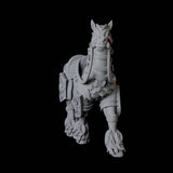 Royal Horse A Miniature for Dungeons and Dragons, Pathfinder or other TTRPGs