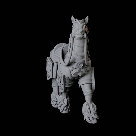 Royal Horse A Miniature for Dungeons and Dragons, Pathfinder or other TTRPGs