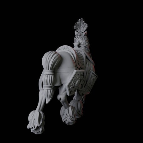 Royal Horse B Miniature for Dungeons and Dragons, Pathfinder or other TTRPGs
