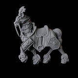 Royal Horse B Miniature for Dungeons and Dragons, Pathfinder or other TTRPGs