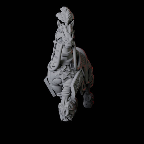 Royal Horse B Miniature for Dungeons and Dragons, Pathfinder or other TTRPGs