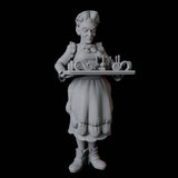 Royal Maid Miniature for Dungeons and Dragons, Pathfinder or other TTRPGs