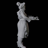 Royal Maid Miniature for Dungeons and Dragons, Pathfinder or other TTRPGs