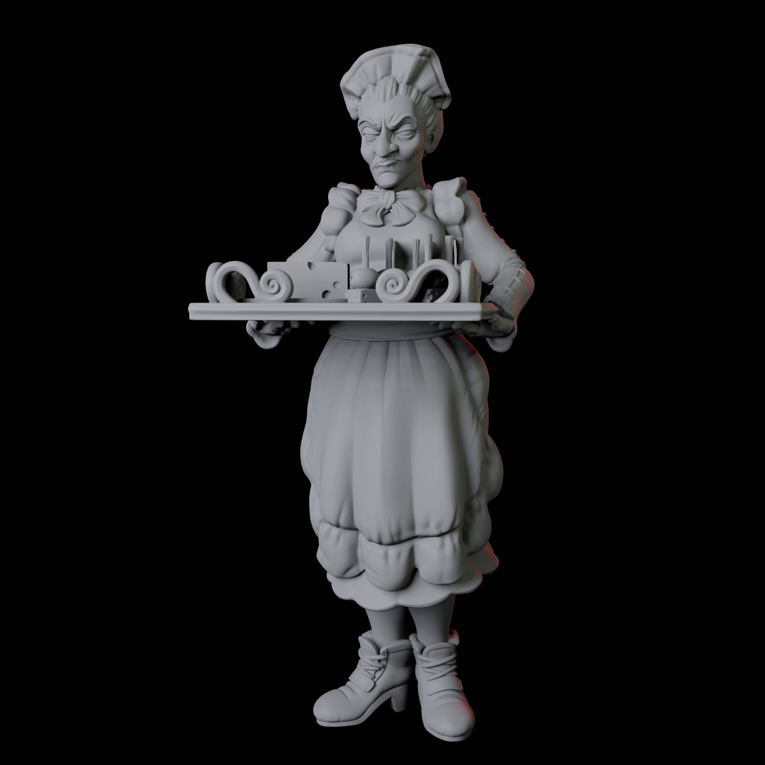 Royal Maid Miniature for Dungeons and Dragons