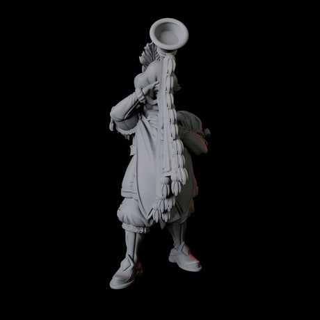 Royal Trumpeter Miniature for Dungeons and Dragons, Pathfinder or other TTRPGs