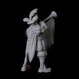 Royal Trumpeter Miniature for Dungeons and Dragons, Pathfinder or other TTRPGs