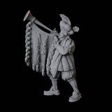 Royal Trumpeter Miniature for Dungeons and Dragons, Pathfinder or other TTRPGs