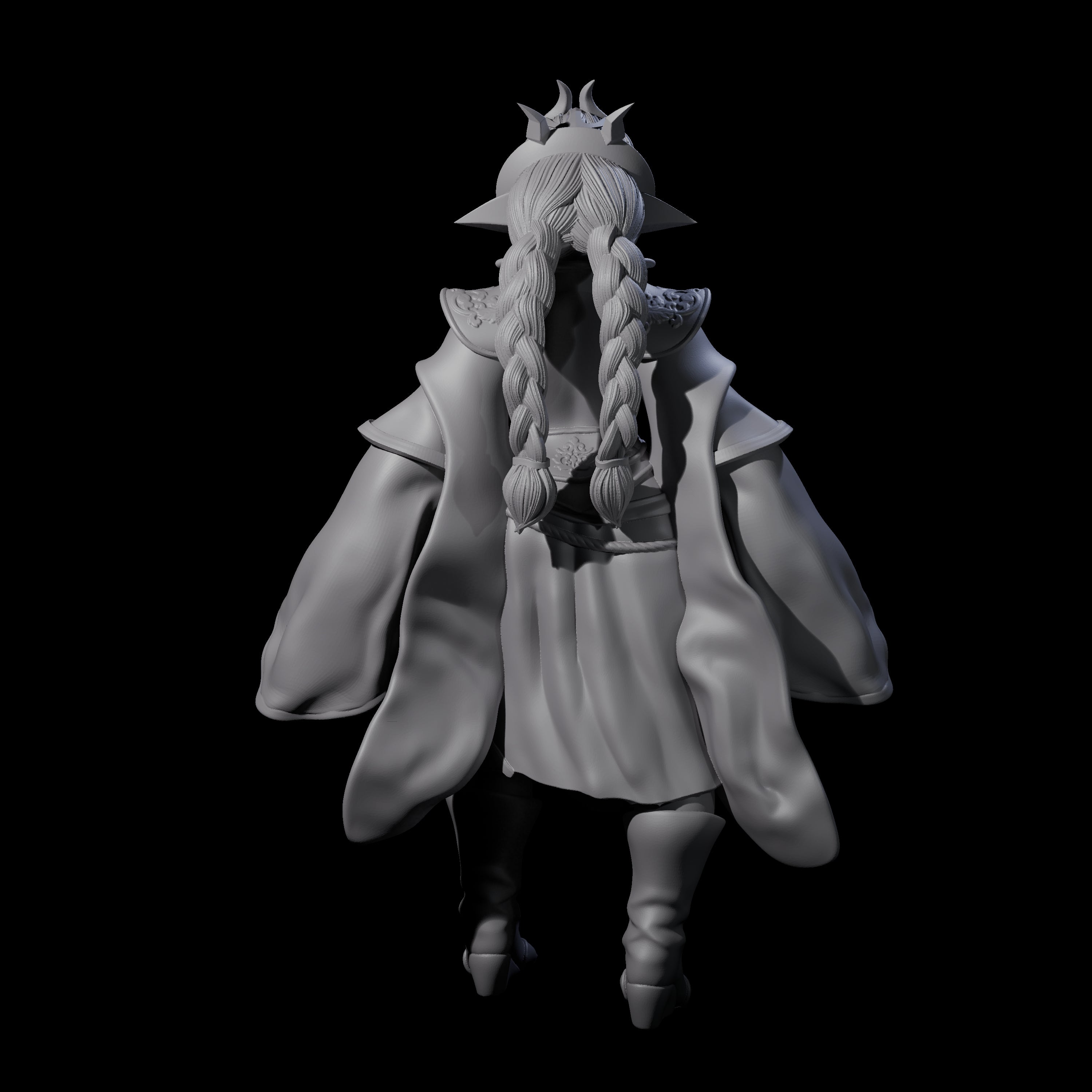 Roysia - High Priestess Miniature for Dungeons and Dragons, Pathfinder or other TTRPGs