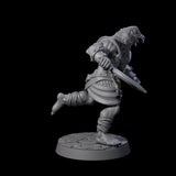 Running Aarakocra Guard A Miniature for Dungeons and Dragons, Pathfinder or other TTRPGs