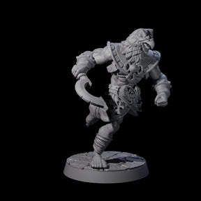 Running Aarakocra Guard A Miniature for Dungeons and Dragons, Pathfinder or other TTRPGs