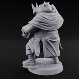Rustic Beastman Villager A Miniature for Dungeons and Dragons, Pathfinder or other TTRPGs