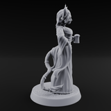 Rustic Beastman Villager B Miniature for Dungeons and Dragons, Pathfinder or other TTRPGs