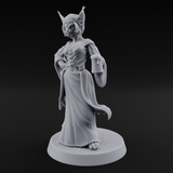 Rustic Beastman Villager B Miniature for Dungeons and Dragons, Pathfinder or other TTRPGs
