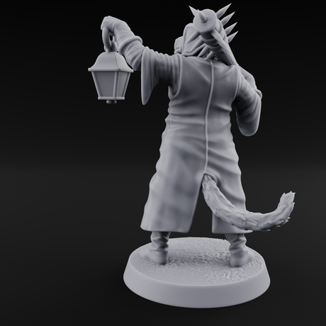 Rustic Beastman Villager C Miniature for Dungeons and Dragons, Pathfinder or other TTRPGs