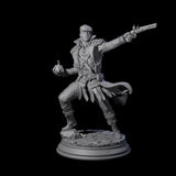 Ruthless Human Criminal A Miniature for Dungeons and Dragons, Pathfinder or other TTRPGs