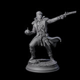 Ruthless Human Criminal A Miniature for Dungeons and Dragons, Pathfinder or other TTRPGs