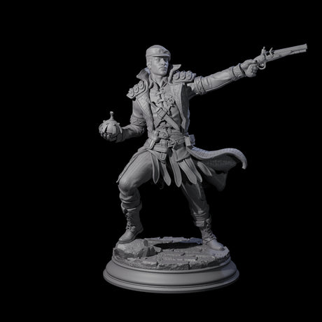 Ruthless Human Criminal A Miniature for Dungeons and Dragons, Pathfinder or other TTRPGs
