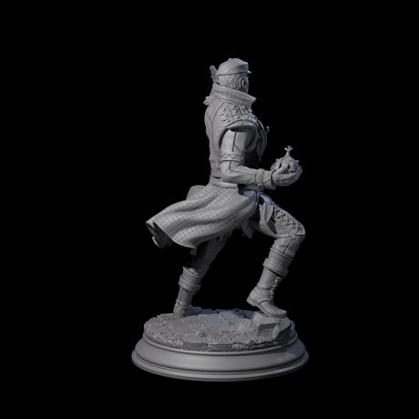 Ruthless Human Criminal A Miniature for Dungeons and Dragons, Pathfinder or other TTRPGs