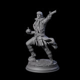 Ruthless Human Criminal A Miniature for Dungeons and Dragons, Pathfinder or other TTRPGs