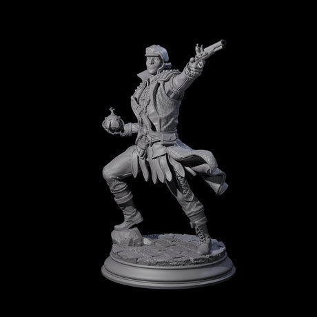 Ruthless Human Criminal A Miniature for Dungeons and Dragons, Pathfinder or other TTRPGs