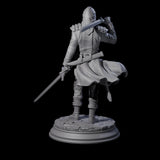 Ruthless Human Criminal B Miniature for Dungeons and Dragons, Pathfinder or other TTRPGs