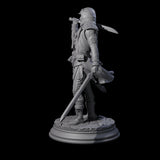 Ruthless Human Criminal B Miniature for Dungeons and Dragons, Pathfinder or other TTRPGs