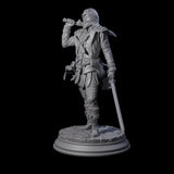 Ruthless Human Criminal B Miniature for Dungeons and Dragons, Pathfinder or other TTRPGs